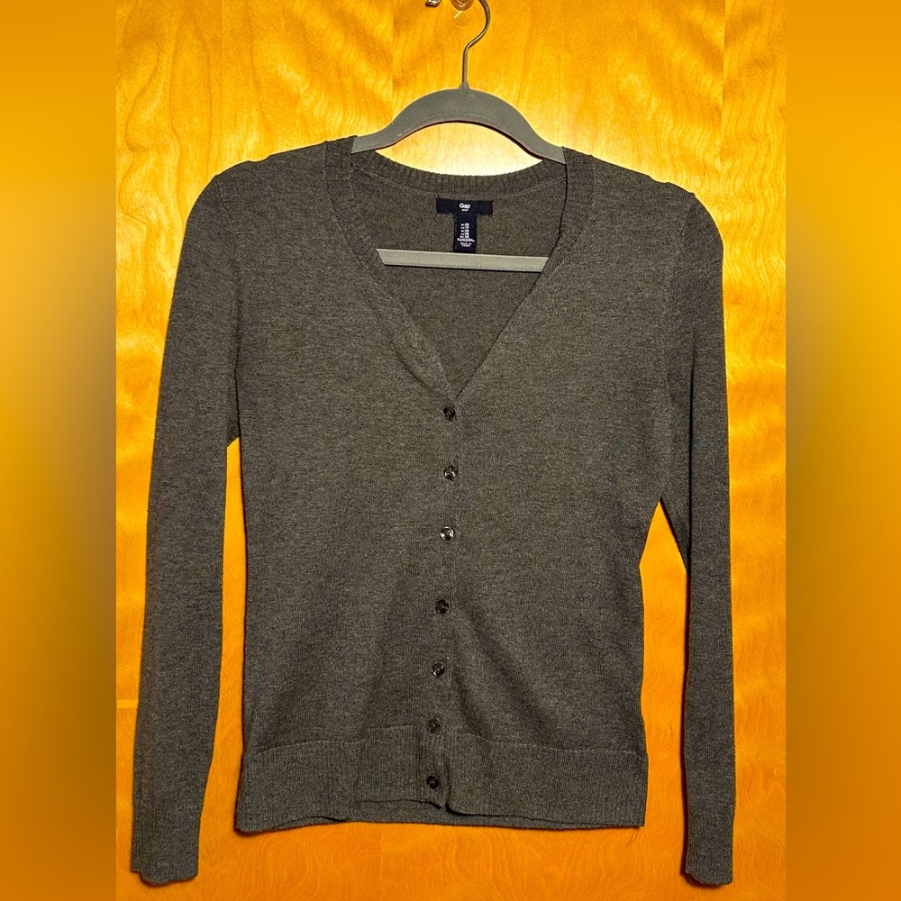 Gray Cardigan